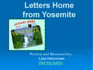 Letters Home from Yosemite