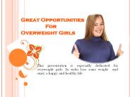 Great Opportunities