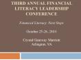 THIRD ANNUAL FINANCIAL LITERACY LEADERSHIP CONFERENCE PowerPoint PPT Presentation