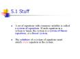 5.1 Stuff PowerPoint PPT Presentation