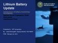 Lithium Battery Update PowerPoint PPT Presentation