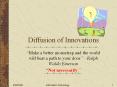 Diffusion of Innovations PowerPoint PPT Presentation