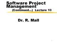 Software Project Management (Continued PowerPoint PPT Presentation