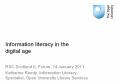 Information literacy in the digital age PowerPoint PPT Presentation