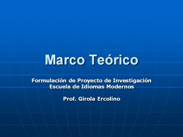 Marco Te