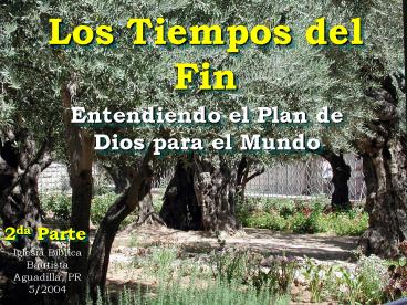 Los Tiempos del Fin