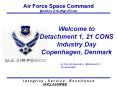 Air Force Space Command PowerPoint PPT Presentation