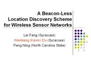 A Beacon-Less Location Discovery Scheme for Wireless Sensor Networks