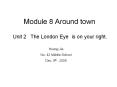 Module 8 Around town PowerPoint PPT Presentation