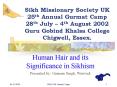 Sikh Missionary Society UK 25th Annual Gurmat Camp 28th July  PowerPoint PPT Presentation