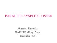 PARALLEL SYSPLEX i OS/390