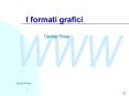 I formati grafici PowerPoint PPT Presentation