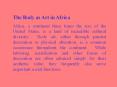 The Body as Art in Africa PowerPoint PPT Presentation