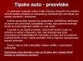 Tipske auto - presvlake PowerPoint PPT Presentation