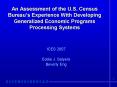 An Assessment of the U.S. Census Bureau PowerPoint PPT Presentation