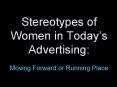 Stereotypes of Women in Today PowerPoint PPT Presentation