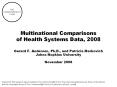Multinational Comparisons of Health Systems Data, 2008 PowerPoint PPT Presentation