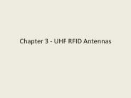Chapter 3 - UHF RFID Antennas