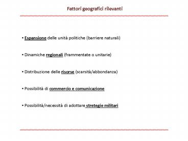 Espansione delle unit