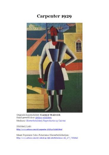 Carpenter 1929 -- Artisoo