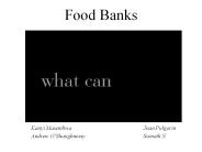 Food Banks