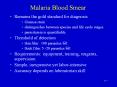 Malaria Blood Smear PowerPoint PPT Presentation