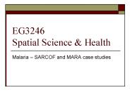 EG3246 Spatial Science