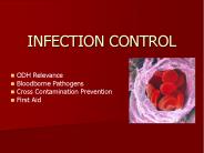 INFECTION CONTROL