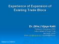 Experience of Expansion of Existing Trade Blocs PowerPoint PPT Presentation