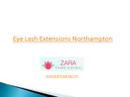 Eye Lash Extensions Northampton