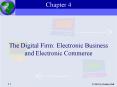 The Digital Firm: Electronic Business and Electronic Commerce PowerPoint PPT Presentation