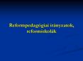 Reformpedag PowerPoint PPT Presentation