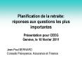 Planification de la retraite: r PowerPoint PPT Presentation