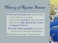 History of Aquatic Science PowerPoint PPT Presentation