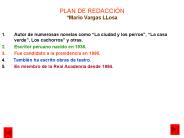 PLAN DE REDACCI
