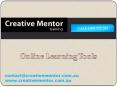 Creative Mentor training - Exclusive Online Learning Tools PowerPoint PPT Presentation