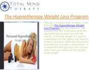 Hypnotherapy Weight Loss Control