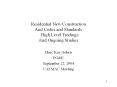 Residential New Construction And Codes and Standards  High Level Findings And Ongoing Studies PowerPoint PPT Presentation