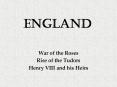 England PowerPoint PPT Presentation