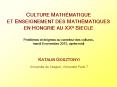CULTURE MATH PowerPoint PPT Presentation
