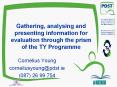 Gathering, analysing and presenting information for evaluation through the prism of the TY Programme PowerPoint PPT Presentation