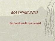 MATRIMONIO