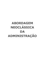 ABORDAGEM NEOCL