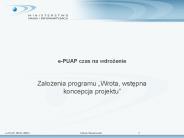e-PUAP czas na wdrozenie