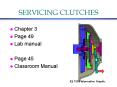 SERVICING CLUTCHES PowerPoint PPT Presentation