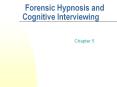 Forensic Hypnosis and Cognitive Interviewing PowerPoint PPT Presentation