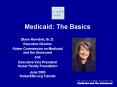 Medicaid: The Basics PowerPoint PPT Presentation