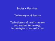 Bodies   Machines: