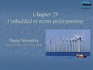 Chapter 25 Embedded systems programming