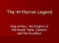 The Arthurian Legend PowerPoint PPT Presentation